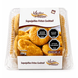 Sopaipillas Fritas Cocktail 24 Unidades