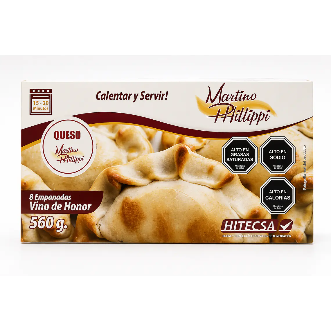 Empanadas Vineras - Queso 8 Unidades 2