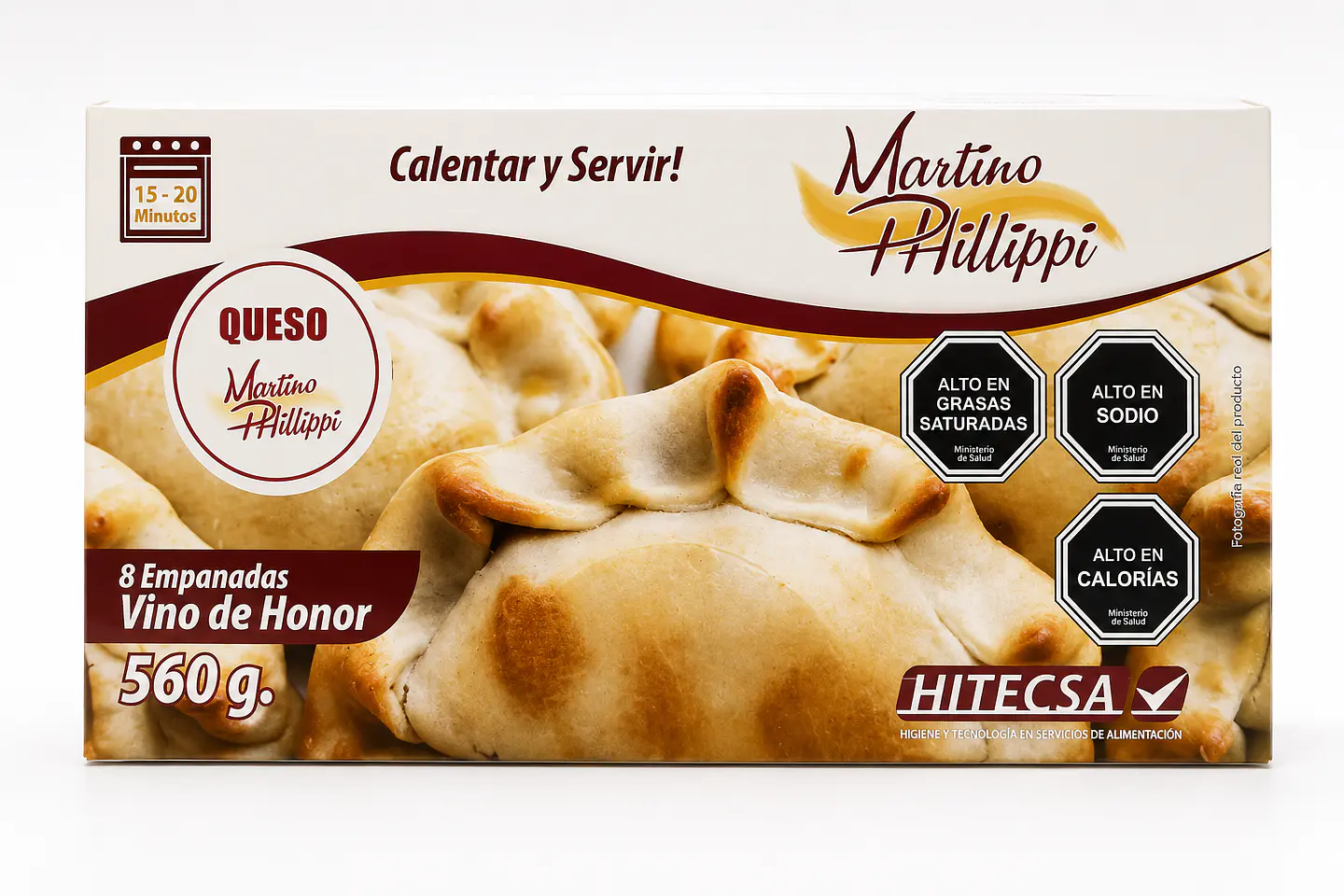 Empanadas Vineras - Queso 8 Unidades 2