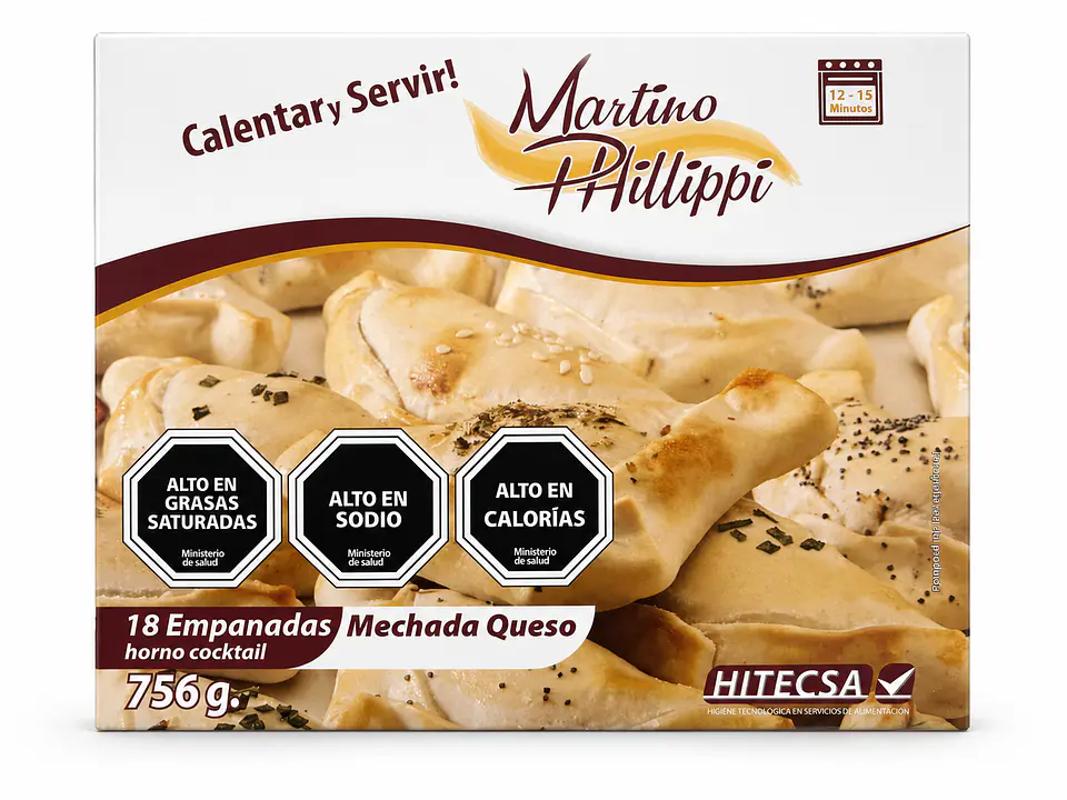 Empanadas Cocktail - Mechada Queso 18 Unidades 1