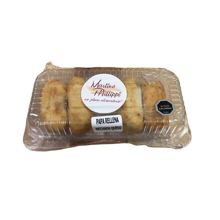 PAPA RELLENA - CARNE MECHADA QUESO 4 UNIDADES 2