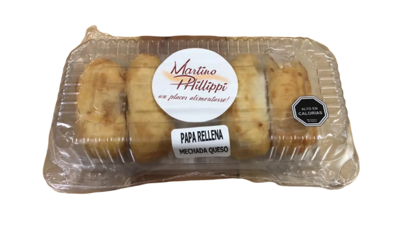 Papa Rellena - Carne Mechada Queso 4 Unidades 2