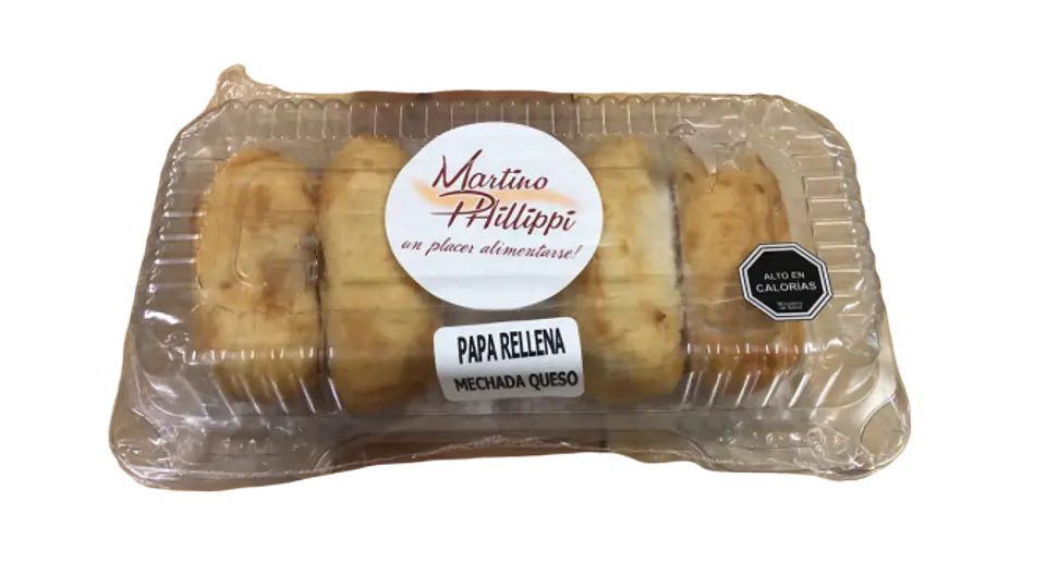 Papa Rellena - Carne Mechada Queso 4 Unidades 2