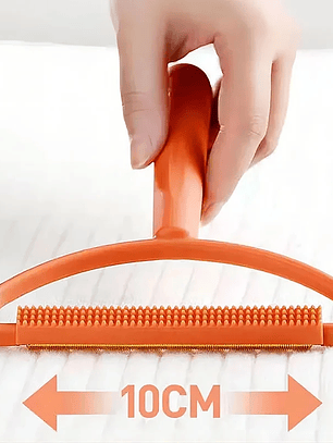 Elimina pelos de mascotas, pelusas de muebles y ropa.