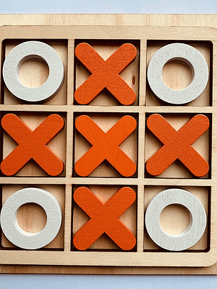 Juguete de madera, ajedrez de tres líneas (juego del gato), juguetes para niños, educación temprana