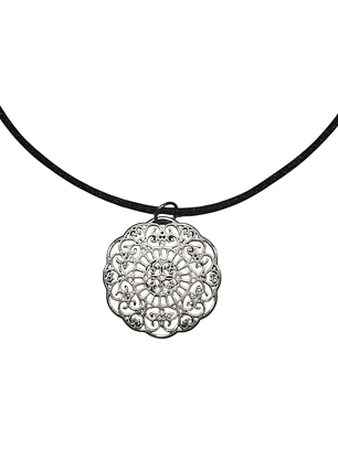 Colgante Mandala Acero Quirúrgico 