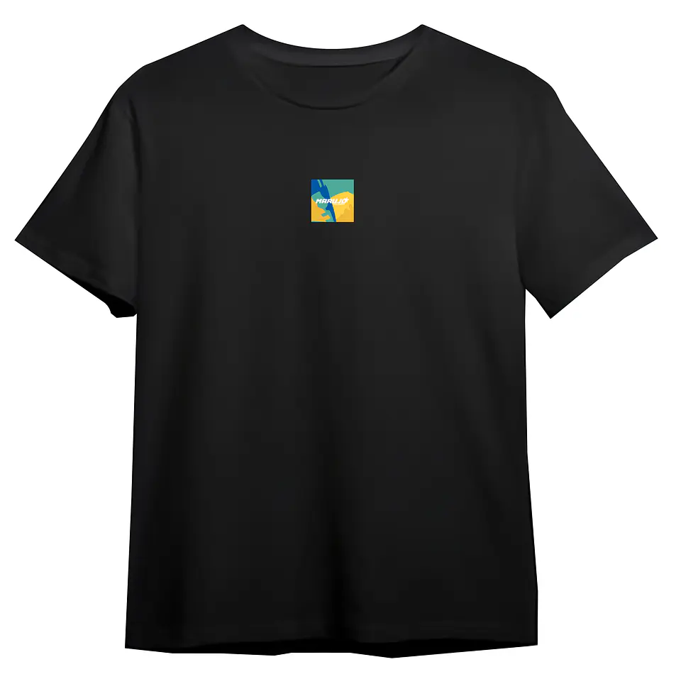 T-shirt estampada logo simples  2