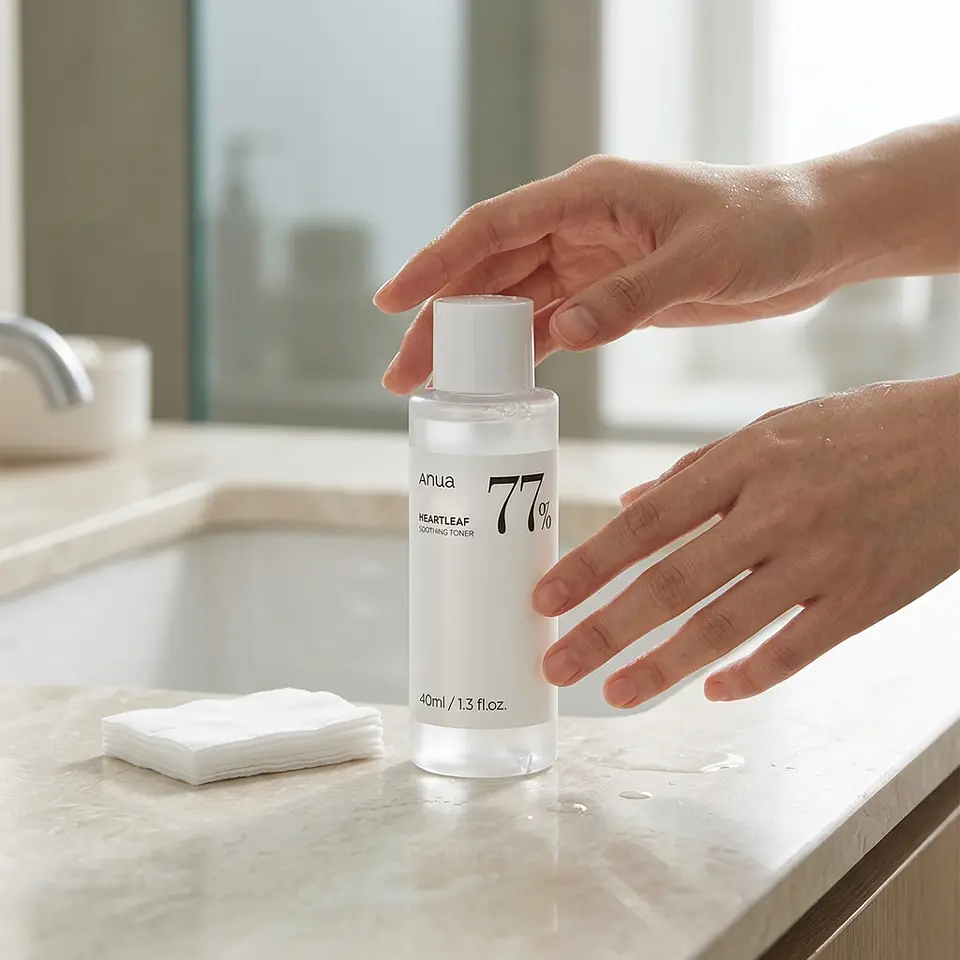 ANUA - (Miniatura) Heartleaf 77% Soothing Toner, 40ml 4