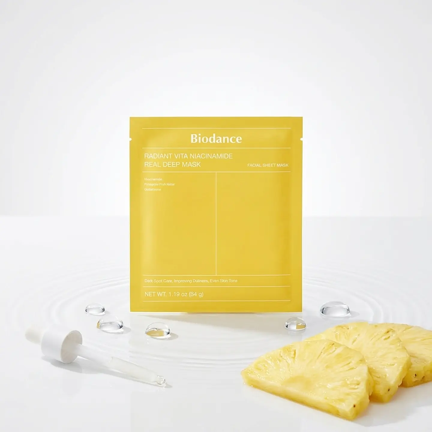 Biodance Niacinamida Mascarilla Iluminadora Coreana 1
