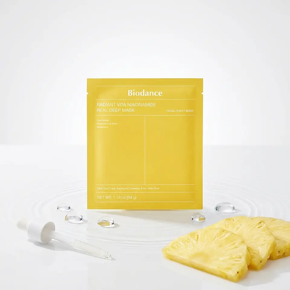 Biodance Niacinamida Mascarilla Iluminadora Coreana 1
