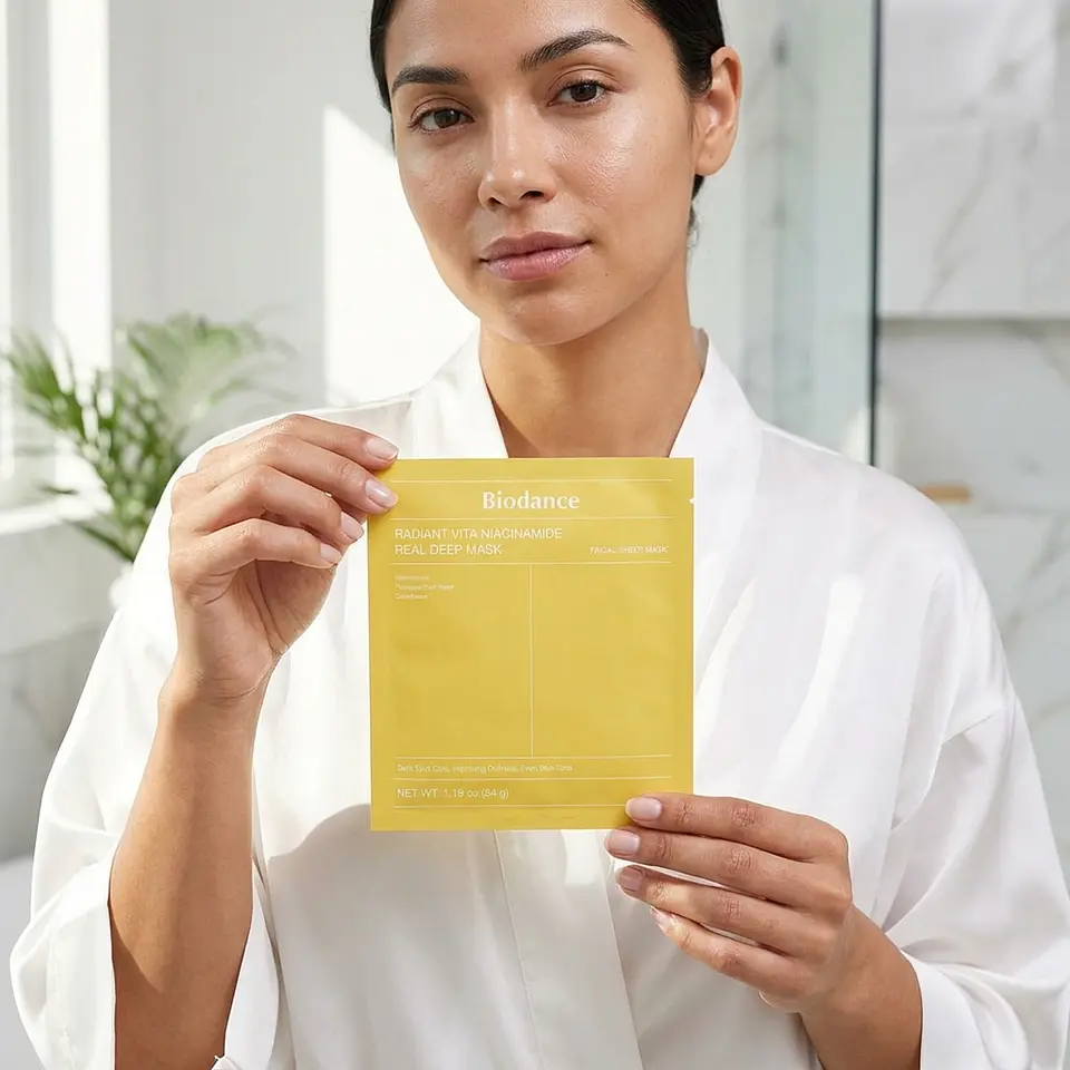 Biodance Niacinamida Mascarilla Iluminadora Coreana 2