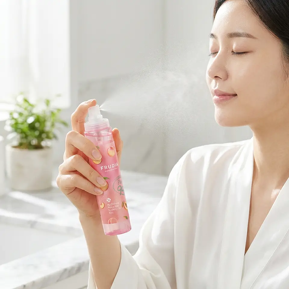 Frudia My Orchard Durazno Bruma Facial Iluminadora  3