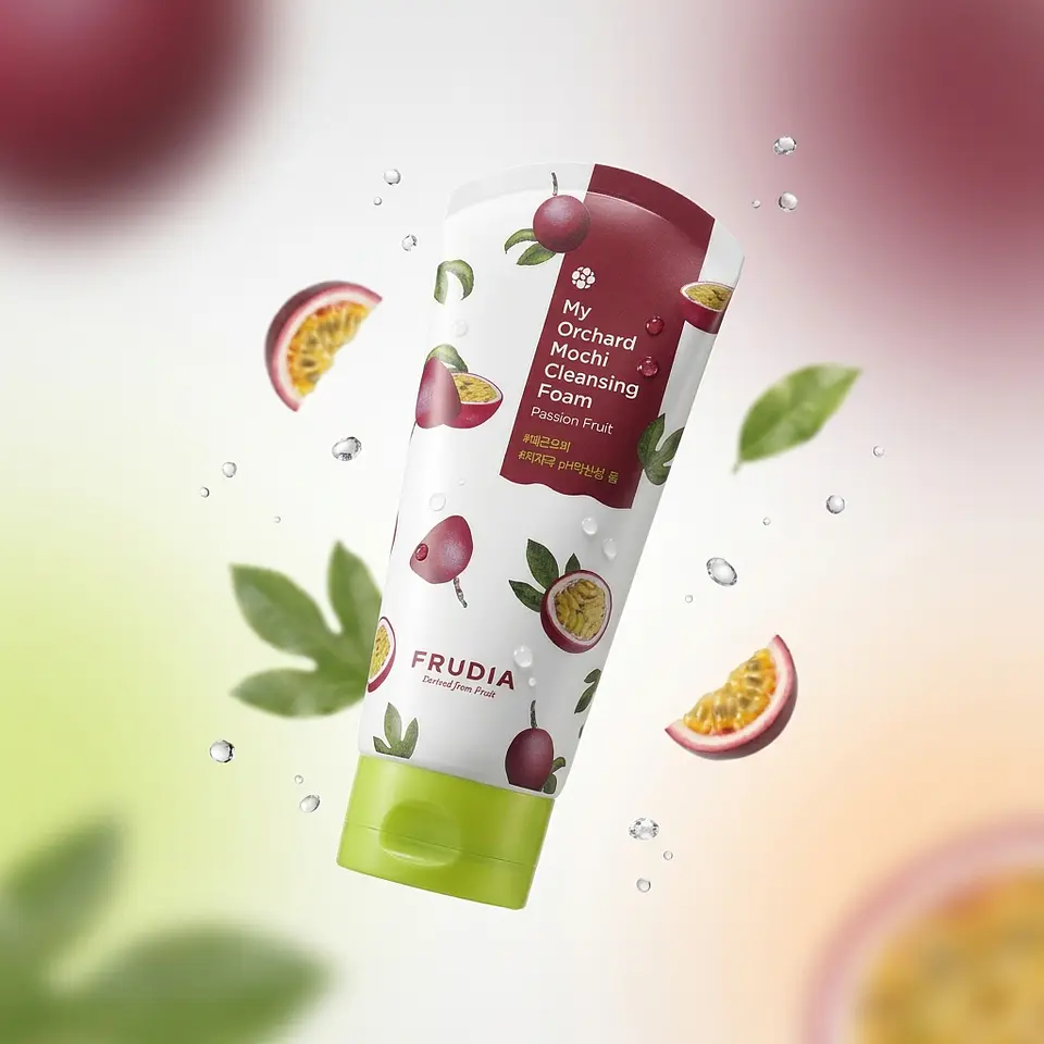 Frudia Passion Fruit Espuma Limpiadora Facial 3
