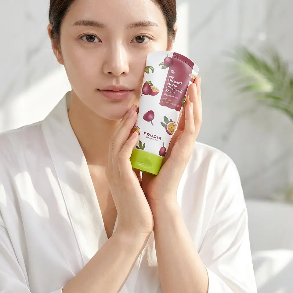 Frudia Passion Fruit Espuma Limpiadora Facial 4