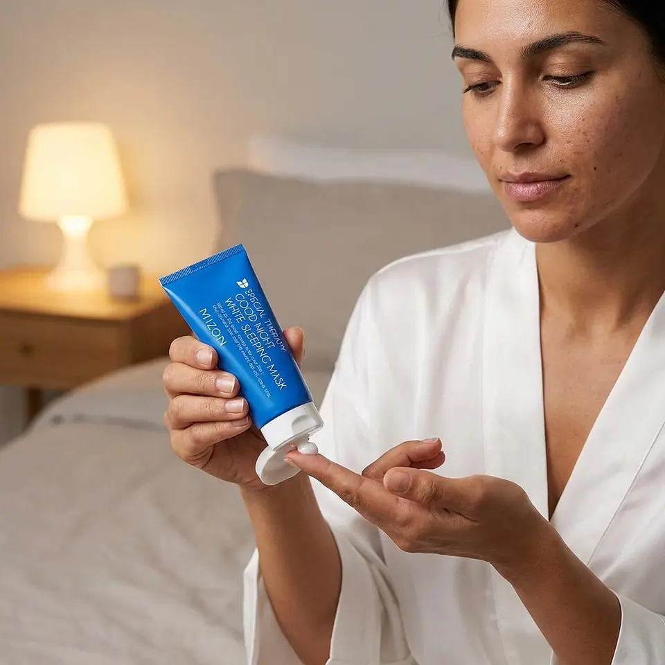 Mizon Mascarilla Nocturna Iluminadora 4