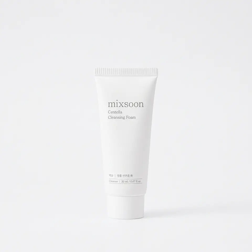 MIXSOON Centella Cleansing Foam Limpiador Mini 20 ml 2