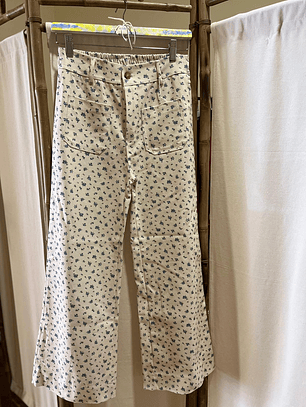 Calças Flores