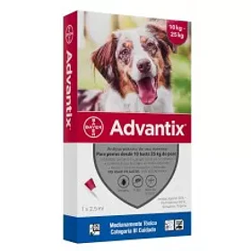 ADVANTIX PERRO 10-25 KG                           