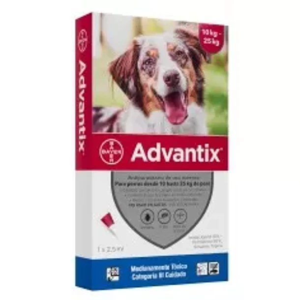 ADVANTIX PERRO 10-25 KG                           