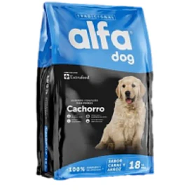 ALFA DOG CACHORRO TRADICIONAL 18 KG                           