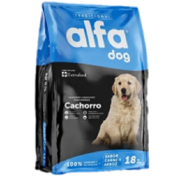 ALFA DOG CACHORRO TRADICIONAL 18 KG                           