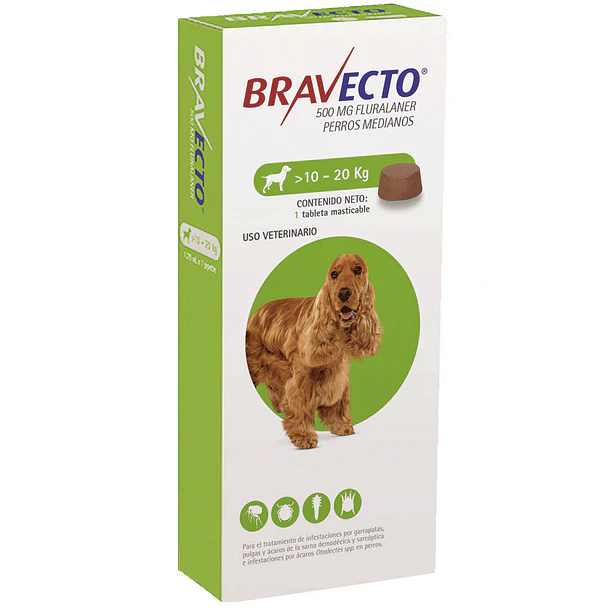 BRAVECTO 10 A 20 KG                               