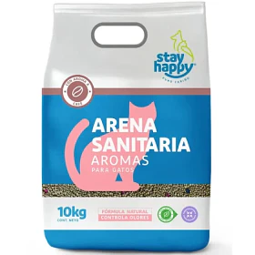 ARENA STAY HAPPY AGLUTINANTE 10 KG CAFE MOKA            