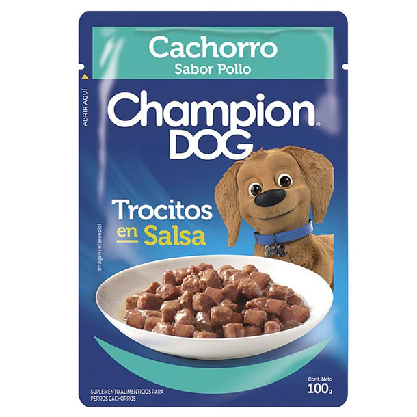SACHET CHAMPION DOG CACHORRO POLLO                