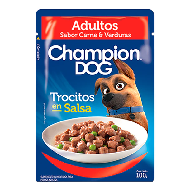 SACHET CHAMPION DOG ADULTO CARNE                  