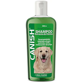 CANISH SH HIERBAS X 390 ML                        