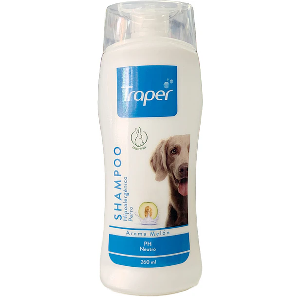 TRAPER SHAMPOO NEUTRO PERRO MELON TUNA X 260 ML        