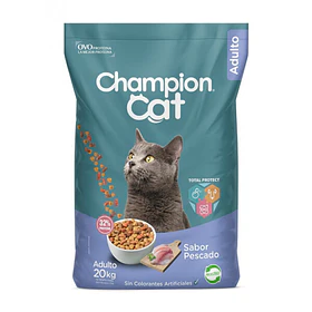 CHAMPION CAT PESCADO 20 KG                        