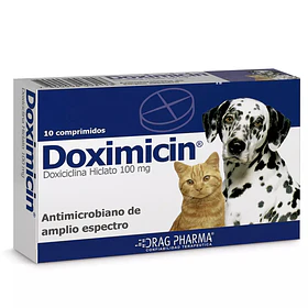 DOXIMICIN 100 MG X 10 COMPRIMIDOS                           