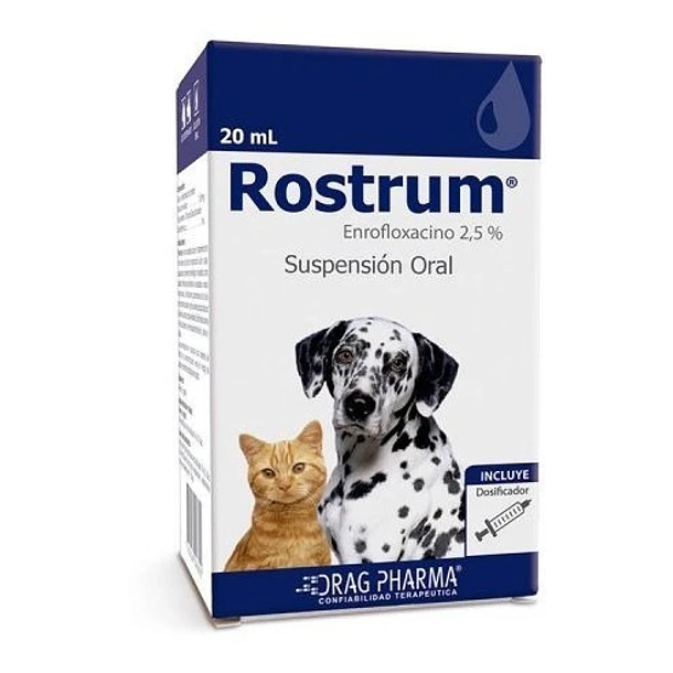 ROSTRUM SUSPENSIÓN ORAL X 20 ML                         