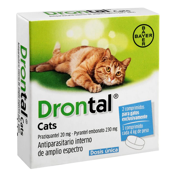 DRONTAL GATOS 4 KG                                