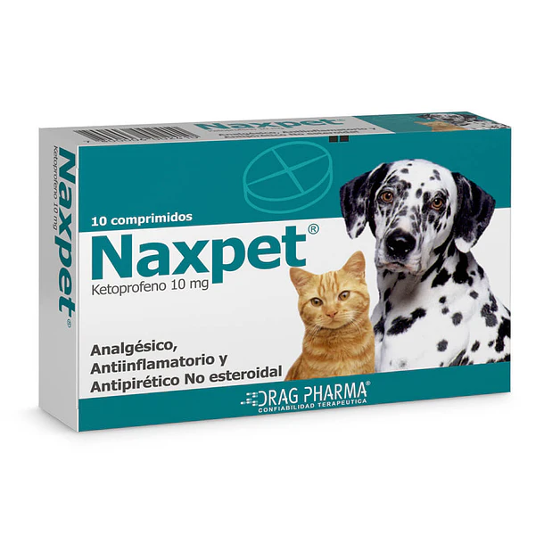 NAXPET 10 MG X 10 COMPRIMIDOS                                 