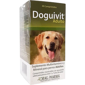 DOGUIVIT ADULTO X 30 COMPRIMIDOS MASTICABLES                  