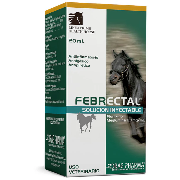 FEBRECTAL 83 MG/ML SOLUCIÓN INYECTABLE X 20 ML                