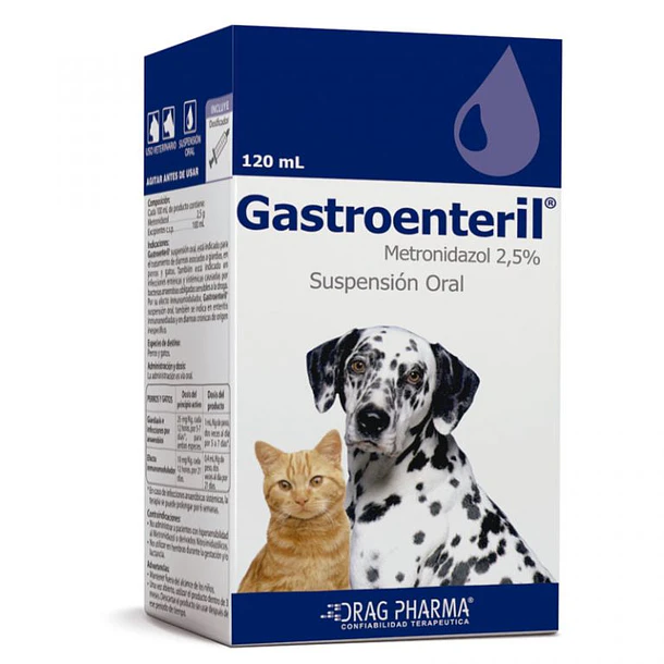 GASTROENTERIL 2.5% SUSPENSIÓN ORAL X 120 ML             