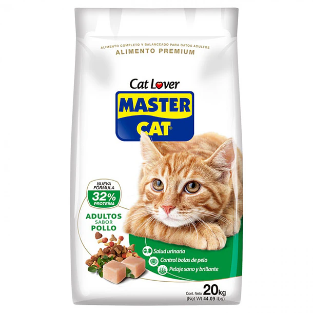 MASTER CAT POLLO 20 KG                            