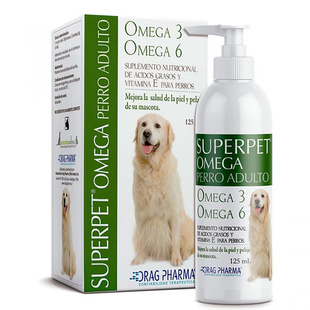 SUPERPET OMEGA PERRO X 125 ML                     
