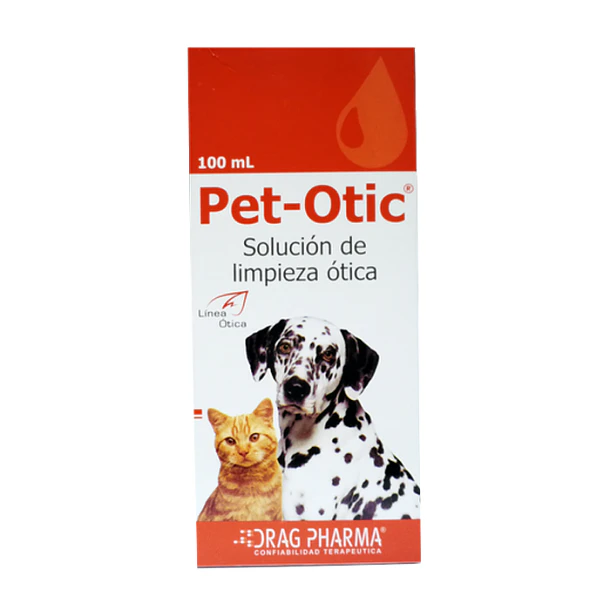 PET OTIC SOLUCIÓN OTICA GOTAS X 100 ML                 