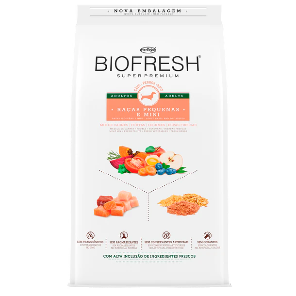 BIOFRESH ADULTOS RAZAS PEQUEÑAS 3 KG                 