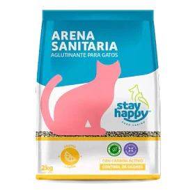 ARENA STAY HAPPY AGLUTINANTE 2 KG LIMON                 