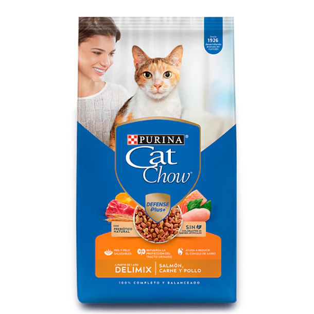 CAT CHOW DELIMIX PESCADO 24KG                     