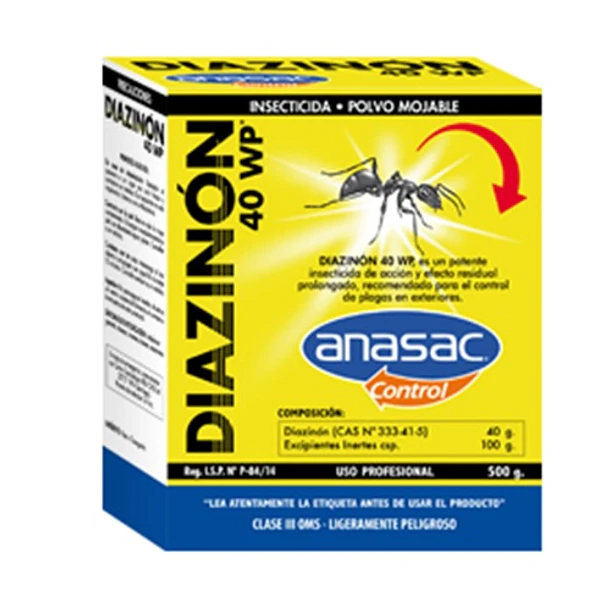 DIAZINON 40 WP POLVO 500 GR                       
