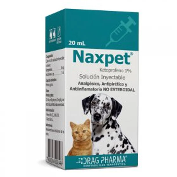 NAXPET 1% SOLUCIÓN INYECTABLE X 20 ML                         