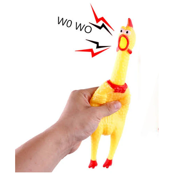 JUGUETE POLLO  CHICO                              