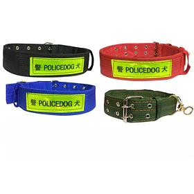COLLAR LONA GRANDE POLICE                         