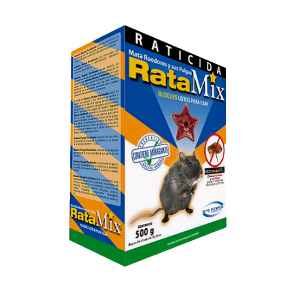 RATAMIX BLOQUE PARAFINADO 500 GR                  